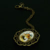 Vintage animal headphones pendant