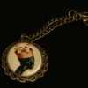 Retro cat pendant for Noddders headphones