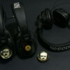 Edgar allan Poe Glass for headphones