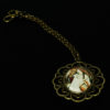 korean headphones art pendant