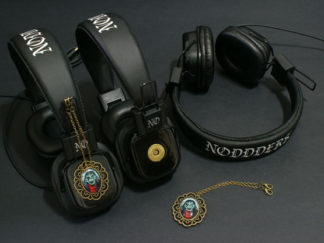 Headphones with zombies
