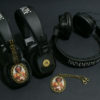 vintage stylish headphones