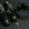 60's style headphones