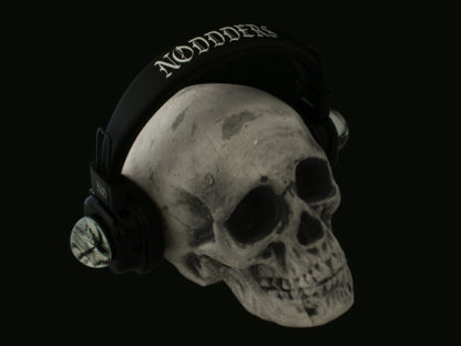 Horror goth fashion headphones