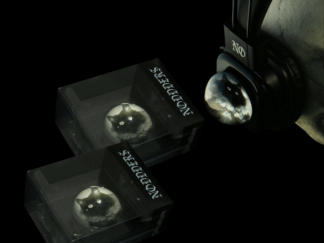 Black Cat Headphones - Glass Domes